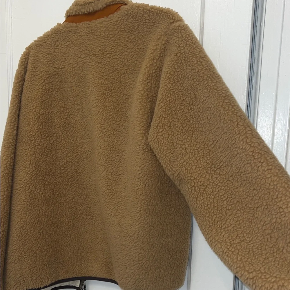 Tory Burch Fleece Sherpa jacket